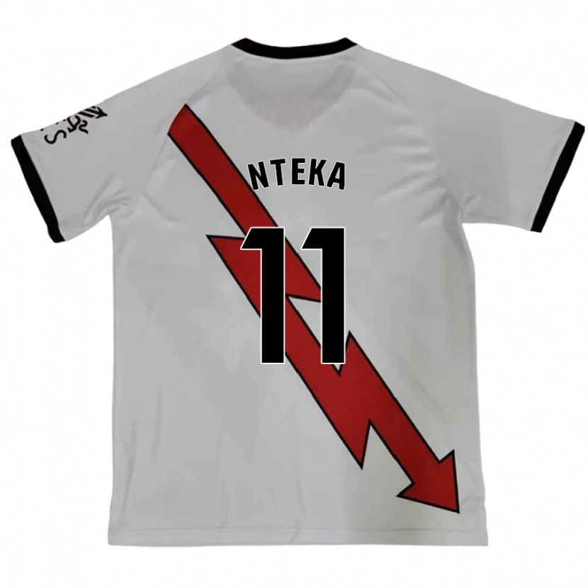 Danxen Kvinnor Randy Nteka #11 Röd Bortatröja Matchtröjor 2024/25 Tröjor T-Tröja