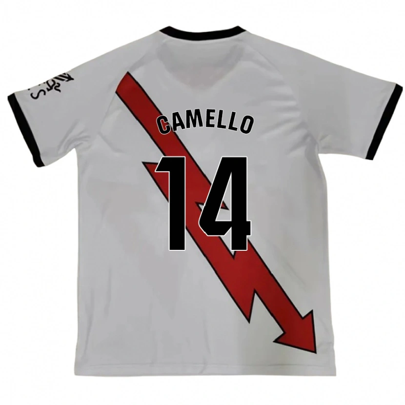 Danxen Kvinnor Sergio Camello #14 Röd Bortatröja Matchtröjor 2024/25 Tröjor T-Tröja