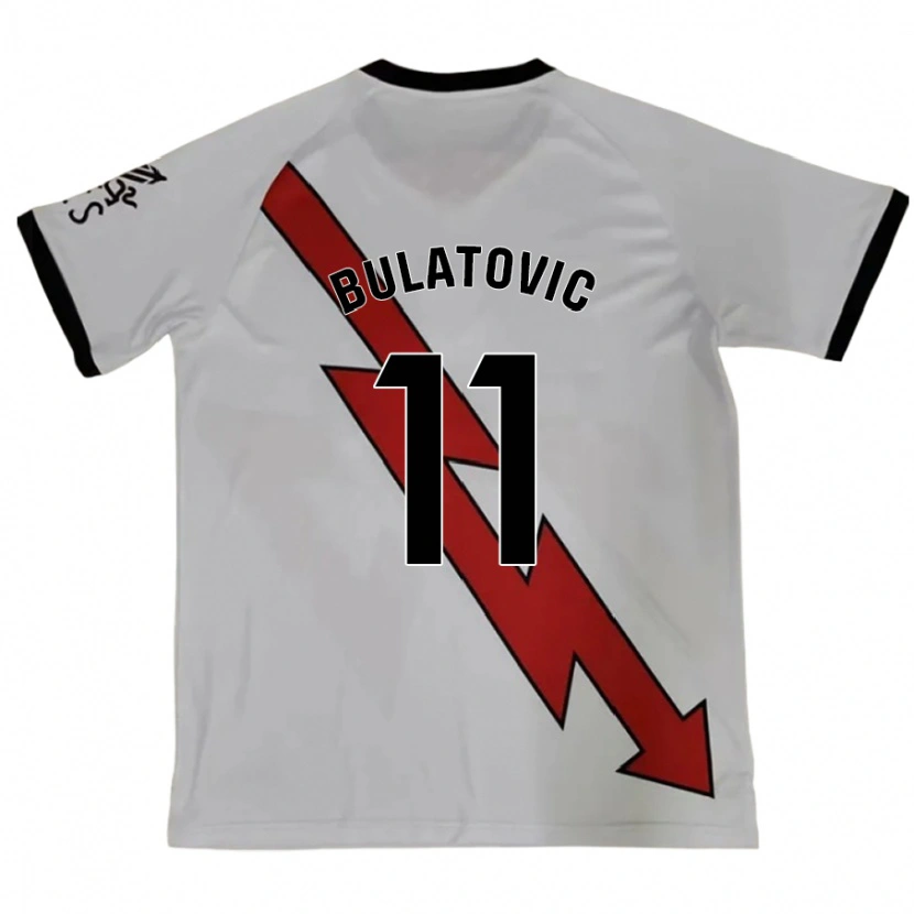 Danxen Kvinnor Slađana Bulatović #11 Röd Bortatröja Matchtröjor 2024/25 Tröjor T-Tröja