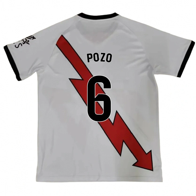 Danxen Kvinnor José Pozo #6 Röd Bortatröja Matchtröjor 2024/25 Tröjor T-Tröja
