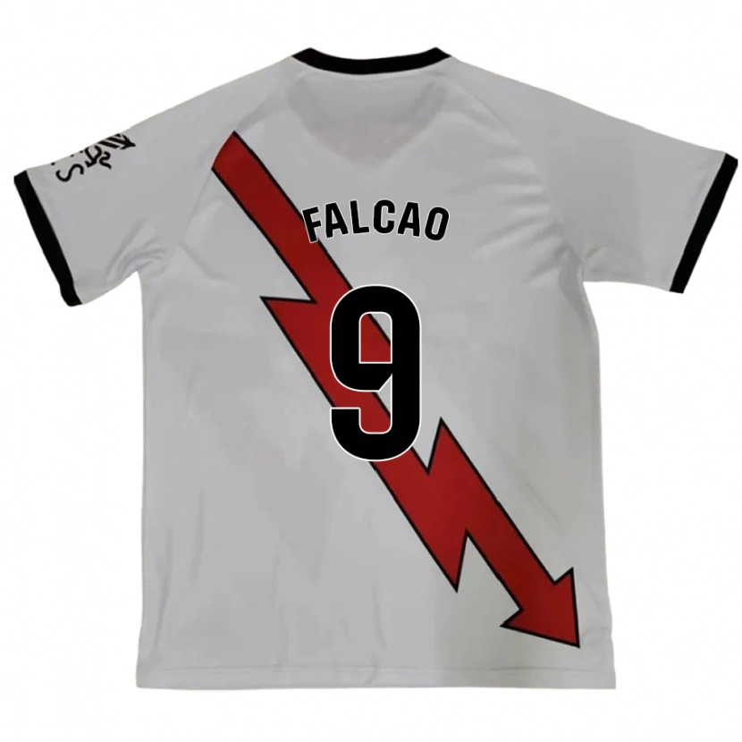Danxen Kvinnor Radamel Falcao #9 Röd Bortatröja Matchtröjor 2024/25 Tröjor T-Tröja