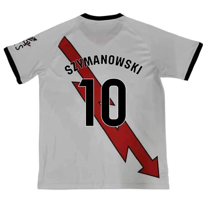 Danxen Kvinnor Marianela Szymanowski #10 Röd Bortatröja Matchtröjor 2024/25 Tröjor T-Tröja