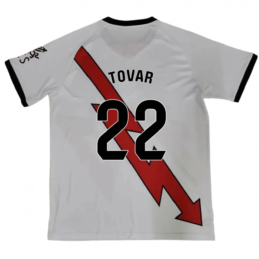 Danxen Kvinnor Andrea Fernanda Tovar #22 Röd Bortatröja Matchtröjor 2024/25 Tröjor T-Tröja