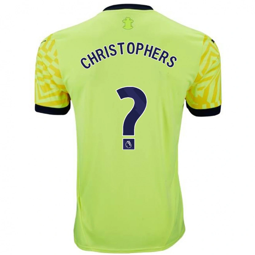 Danxen Kvinnor Leo Christophers #0 Gul Bortatröja Matchtröjor 2024/25 Tröjor T-Tröja