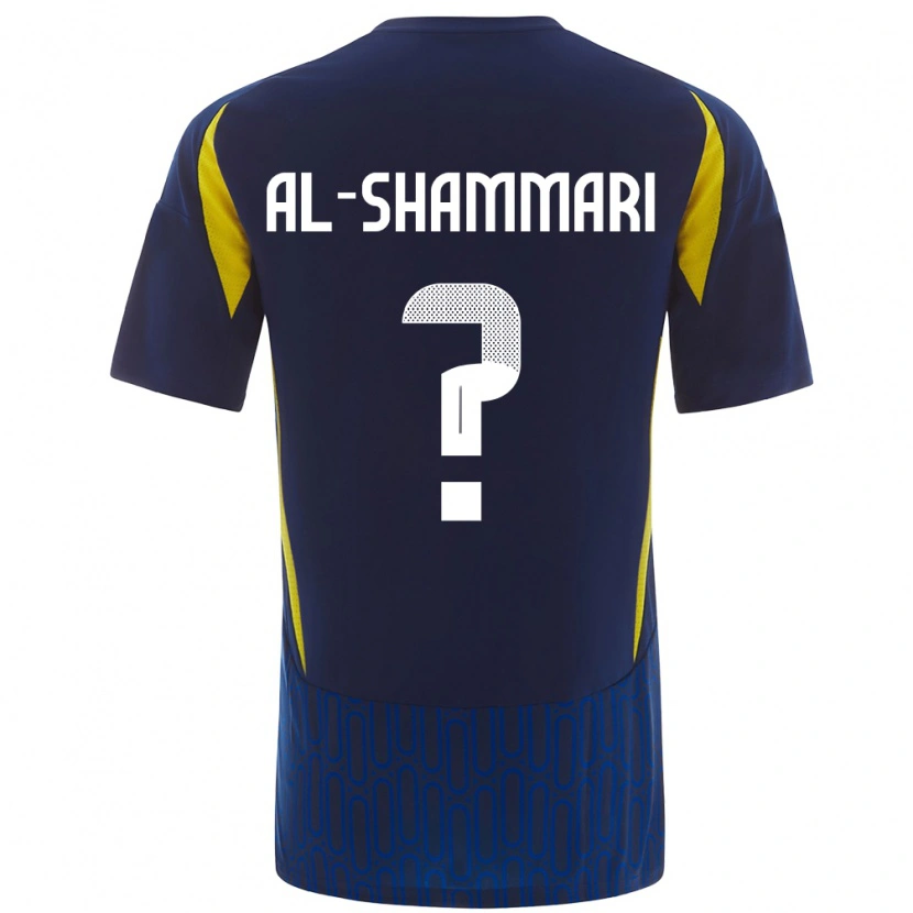 Danxen Kvinnor Mansour Al-Shammari #0 Blågul Bortatröja Matchtröjor 2024/25 Tröjor T-Tröja