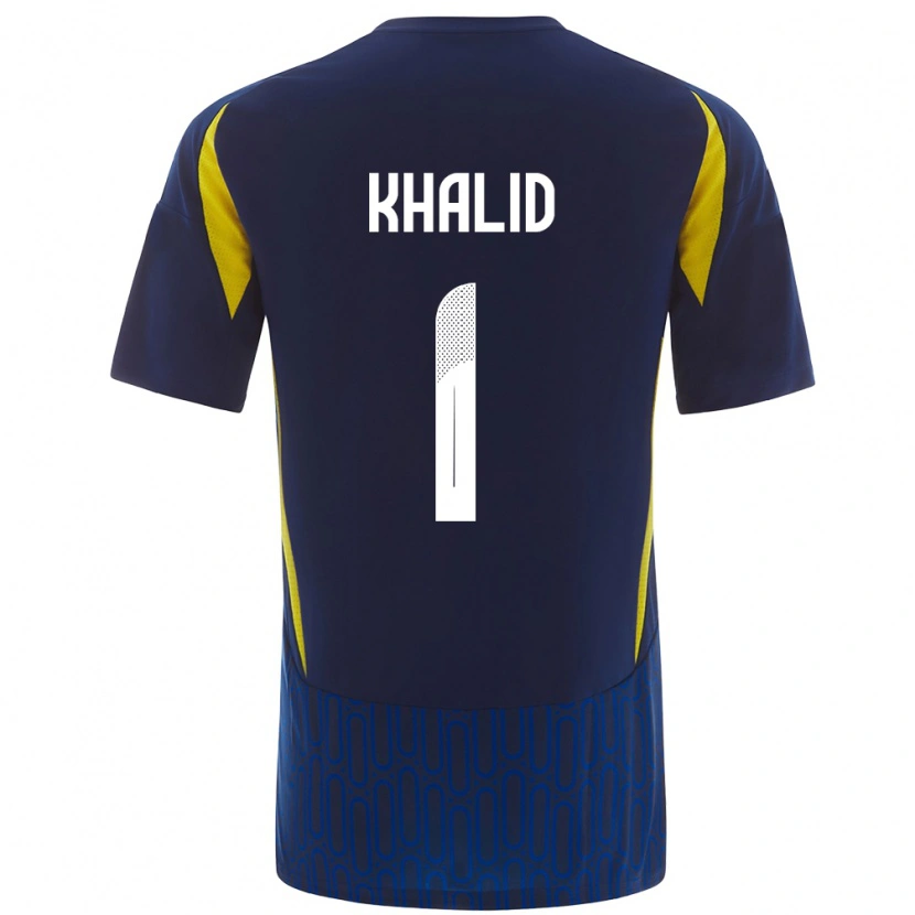 Danxen Kvinnor Sara Khalid #1 Blågul Bortatröja Matchtröjor 2024/25 Tröjor T-Tröja