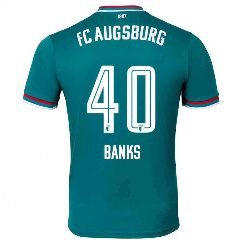 Danxen Kvinnor Noahkai Banks #40 Mörkgrön Bortatröja Matchtröjor 2024/25 Tröjor T-Tröja