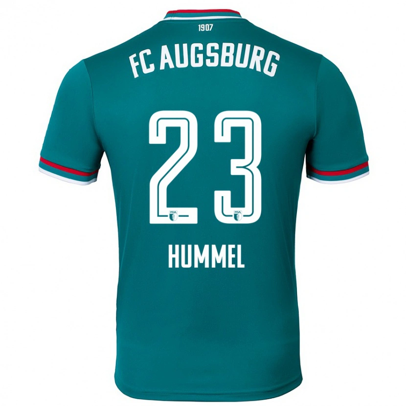 Danxen Kvinnor Niklas Hummel #23 Mörkgrön Bortatröja Matchtröjor 2024/25 Tröjor T-Tröja