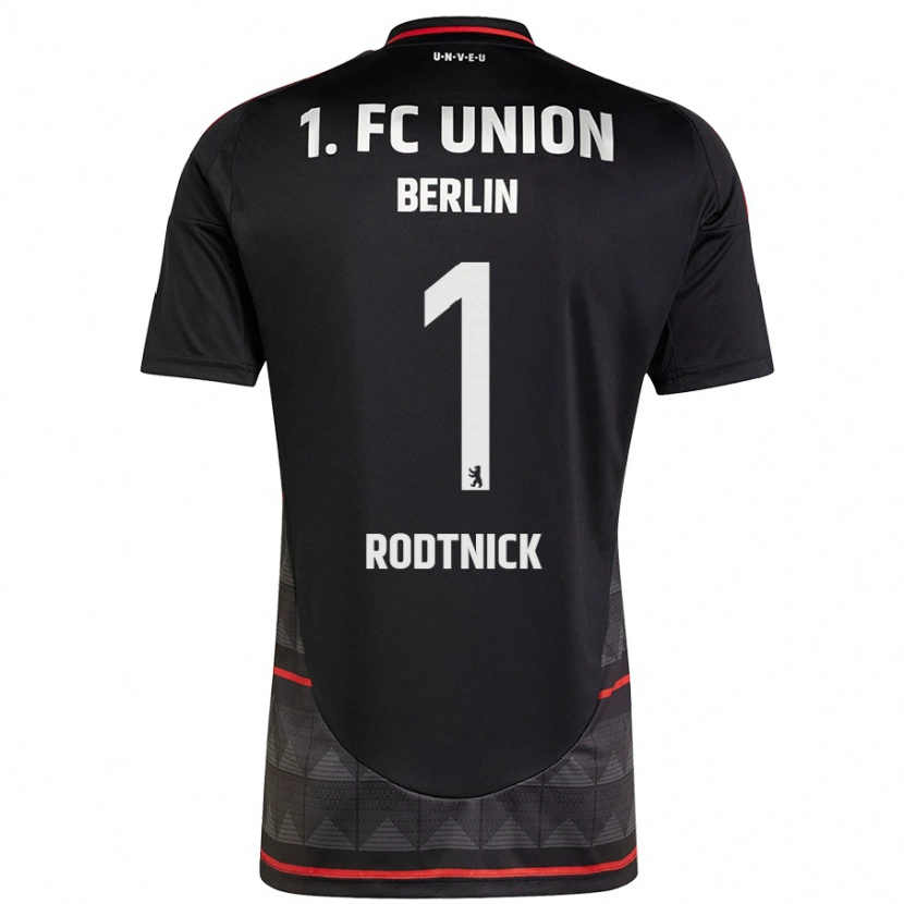 Danxen Kvinnor Jaden Rodtnick #1 Svart Bortatröja Matchtröjor 2024/25 Tröjor T-Tröja
