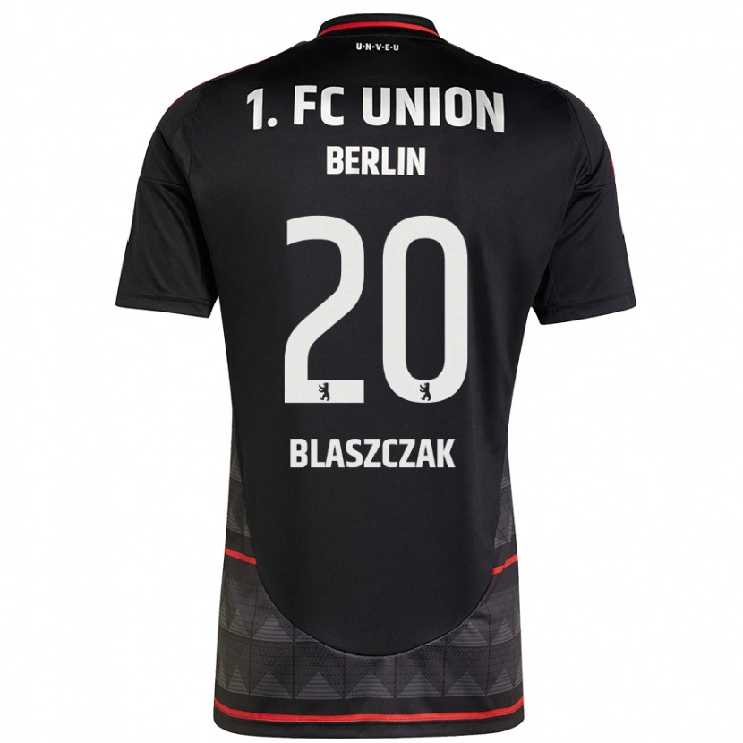 Danxen Kvinnor Tim Blaszczak #20 Svart Bortatröja Matchtröjor 2024/25 Tröjor T-Tröja