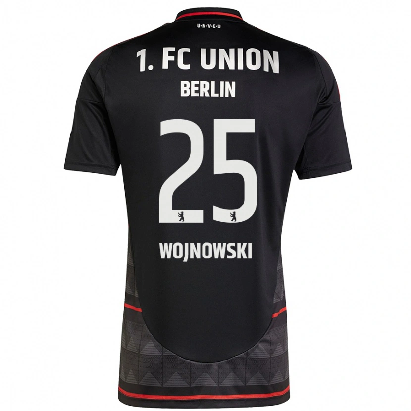 Danxen Kvinnor Wiktorian Wojnowski #25 Svart Bortatröja Matchtröjor 2024/25 Tröjor T-Tröja