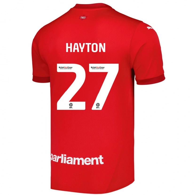 Danxen Barn Adam Hayton #27 Röd Hemmatröja Matchtröjor 2024/25 Tröjor T-Tröja