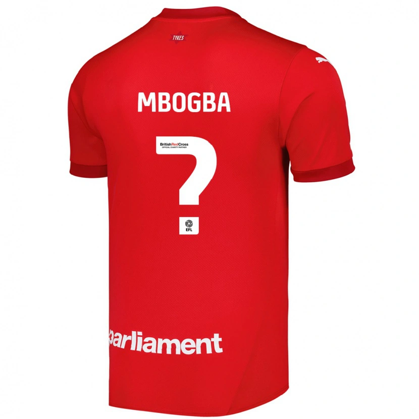 Danxen Barn Malachi Mbogba #0 Röd Hemmatröja Matchtröjor 2024/25 Tröjor T-Tröja
