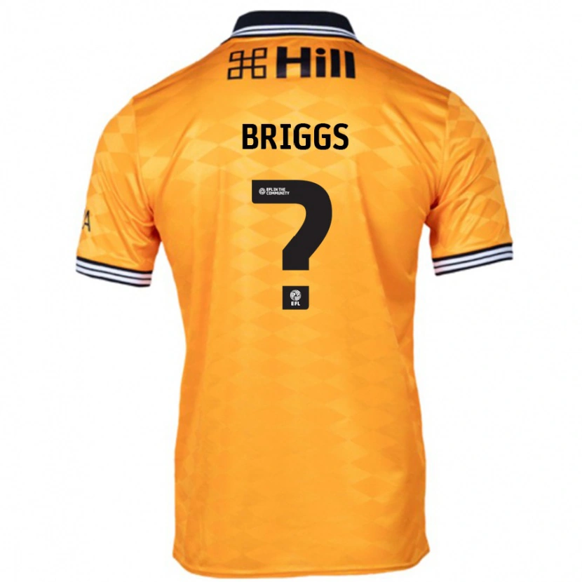 Danxen Barn Jj Briggs #0 Orange Hemmatröja Matchtröjor 2024/25 Tröjor T-Tröja
