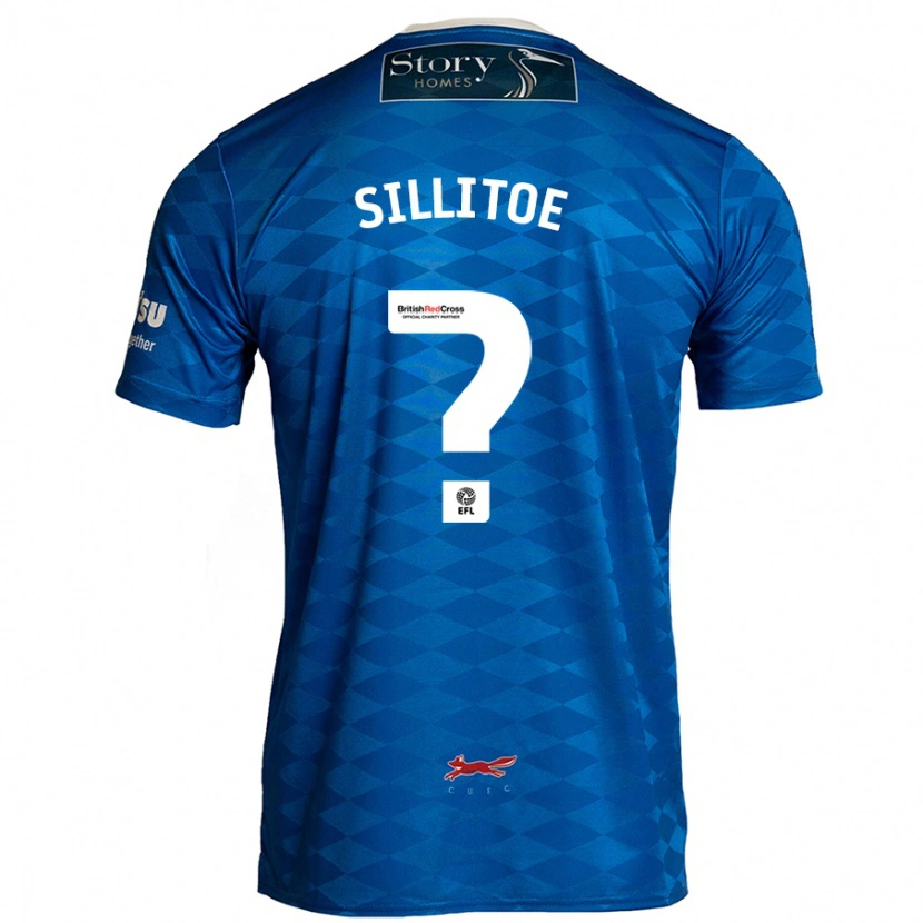 Danxen Barn Casey Sillitoe #0 Blå Hemmatröja Matchtröjor 2024/25 Tröjor T-Tröja