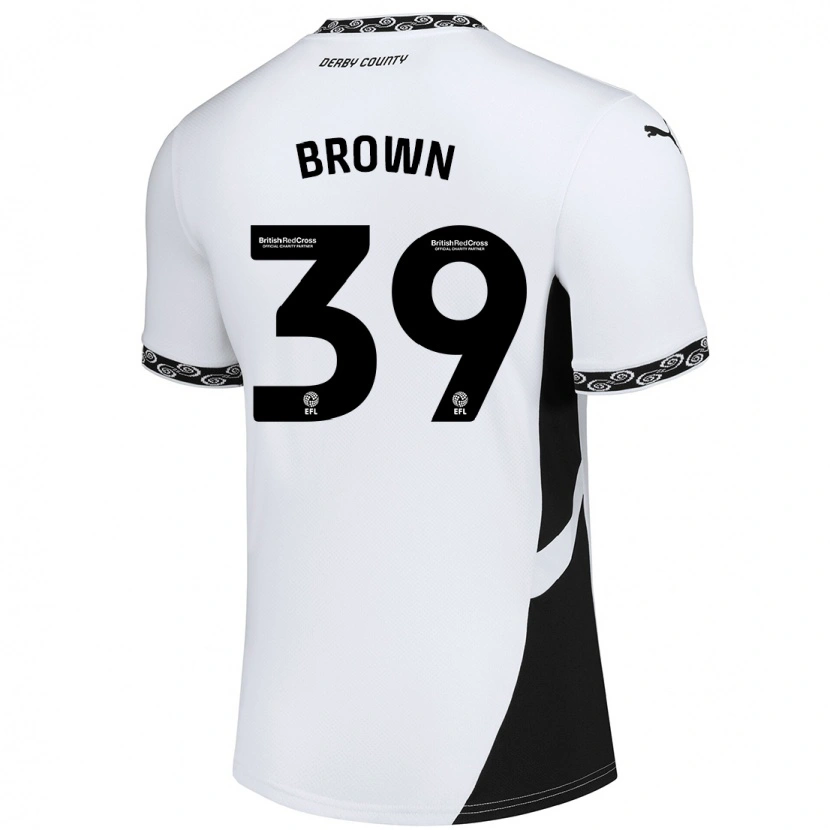 Danxen Barn Dajaune Brown #39 Vit Svart Hemmatröja Matchtröjor 2024/25 Tröjor T-Tröja