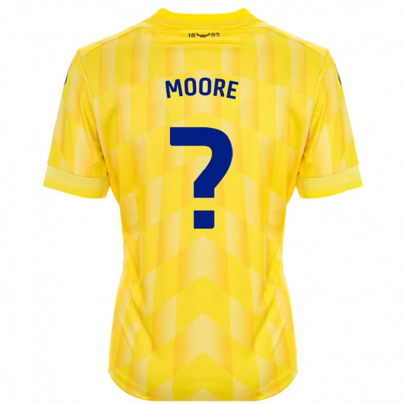 Danxen Barn Brogan Moore #0 Gul Hemmatröja Matchtröjor 2024/25 Tröjor T-Tröja