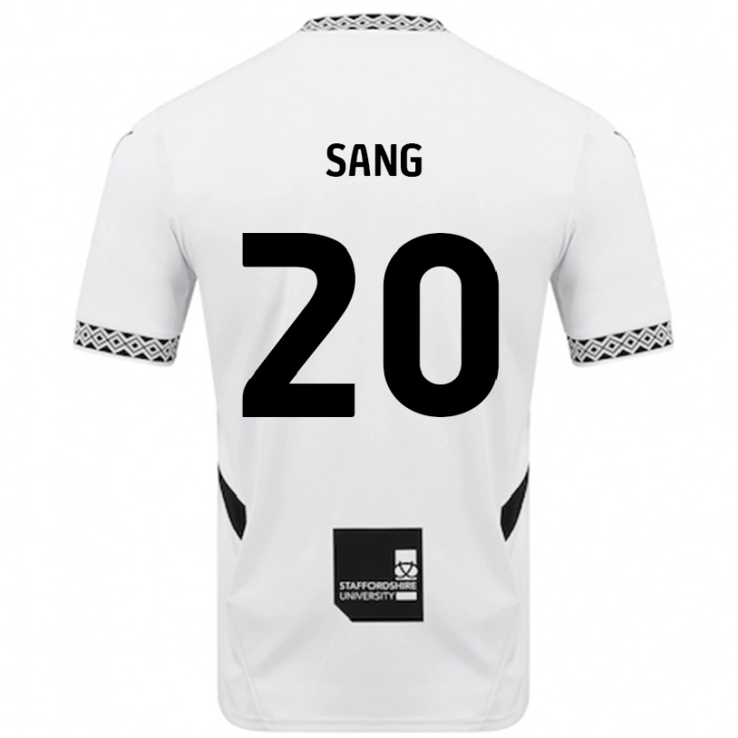 Danxen Barn Tom Sang #20 Vit Hemmatröja Matchtröjor 2024/25 Tröjor T-Tröja