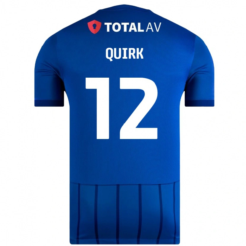 Danxen Barn Sophie Quirk #12 Blå Hemmatröja Matchtröjor 2024/25 Tröjor T-Tröja