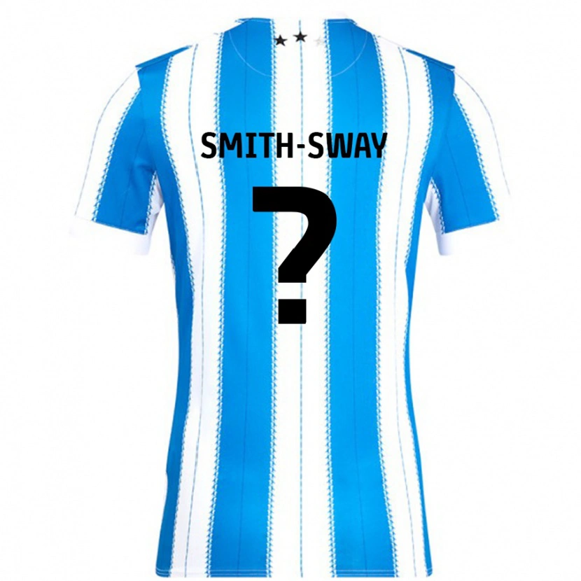 Danxen Barn Jay Smith-Sway #0 Blå Vit Hemmatröja Matchtröjor 2024/25 Tröjor T-Tröja