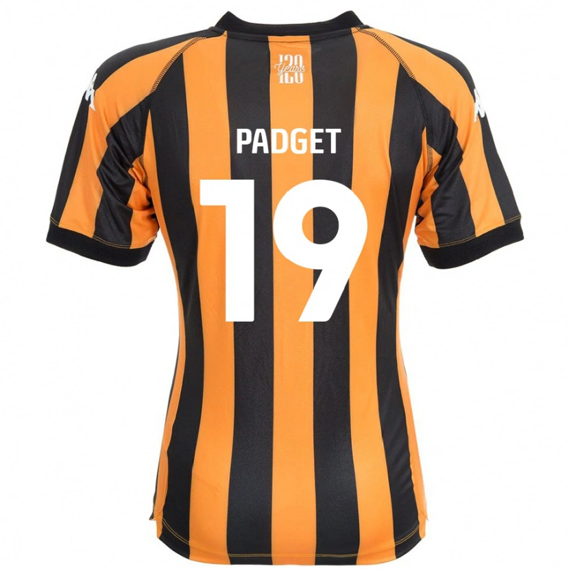 Danxen Barn Bethany Padget #19 Svart Bärnsten Hemmatröja Matchtröjor 2024/25 Tröjor T-Tröja