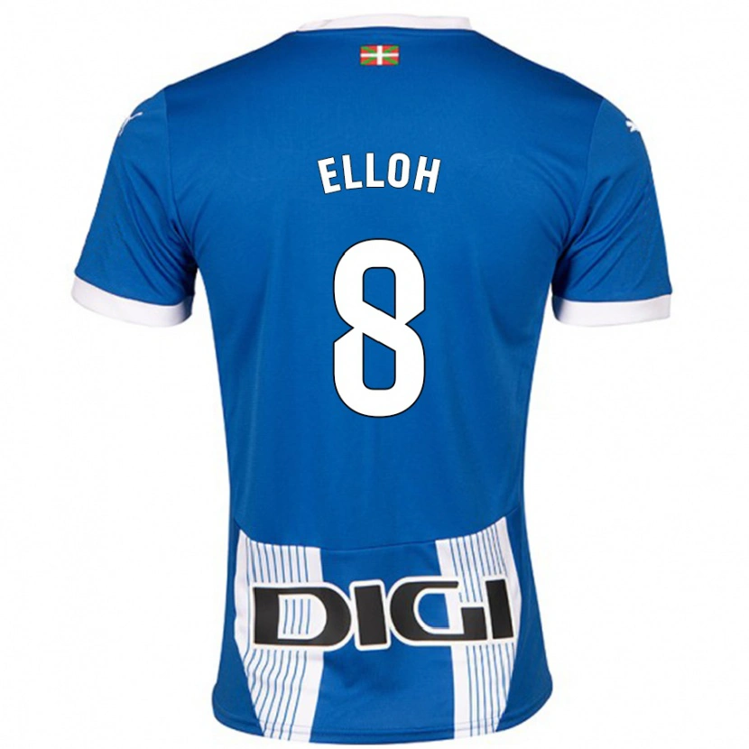 Danxen Barn Rebecca Elloh #8 Blå Hemmatröja Matchtröjor 2024/25 Tröjor T-Tröja