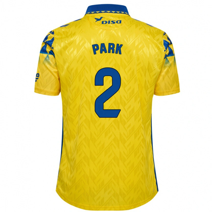 Danxen Barn Marvin Park #2 Gul Blå Hemmatröja Matchtröjor 2024/25 Tröjor T-Tröja