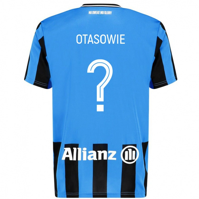 Danxen Barn Owen Otasowie #0 Himmelsblå Svart Hemmatröja Matchtröjor 2024/25 Tröjor T-Tröja