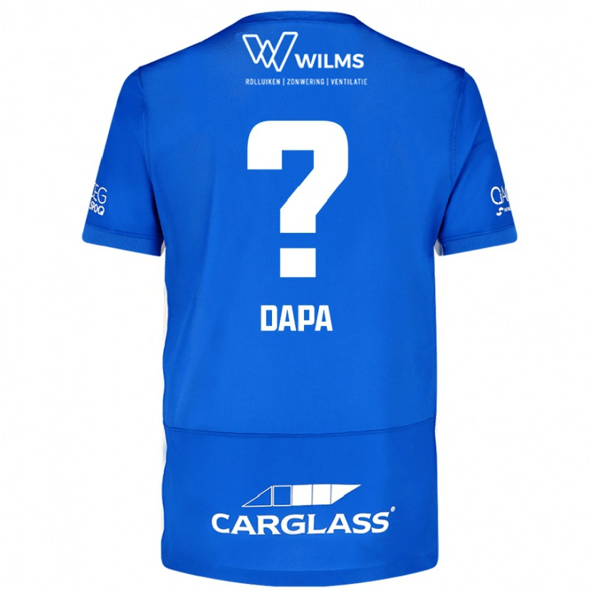 Danxen Barn Melvyn Dapa #0 Blå Hemmatröja Matchtröjor 2024/25 Tröjor T-Tröja