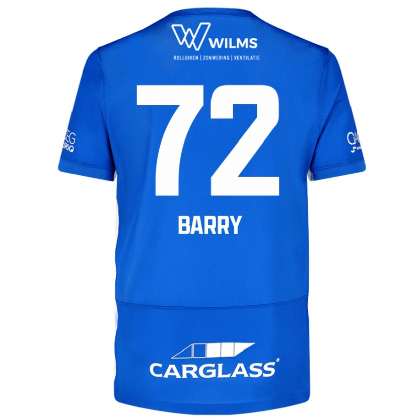 Danxen Barn Alpha Barry #72 Blå Hemmatröja Matchtröjor 2024/25 Tröjor T-Tröja