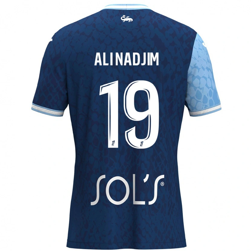 Danxen Barn Nadjma Ali Nadjim #19 Himmelsblå Mörkblå Hemmatröja Matchtröjor 2024/25 Tröjor T-Tröja