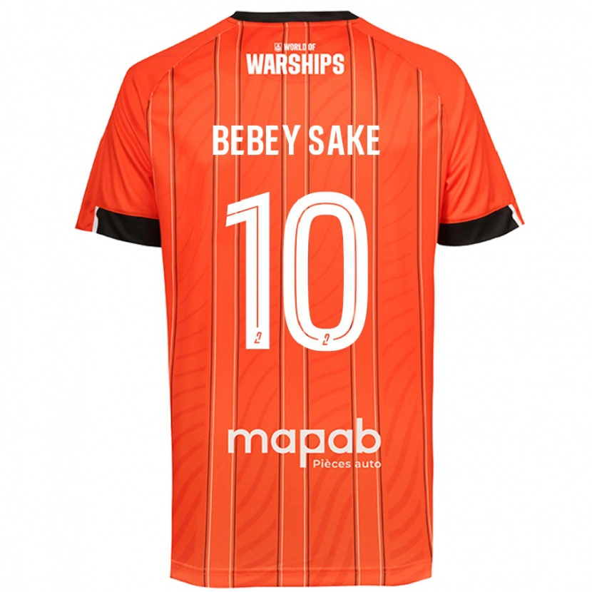 Danxen Barn Mattéo Bebey Sake #10 Orange Hemmatröja Matchtröjor 2024/25 Tröjor T-Tröja