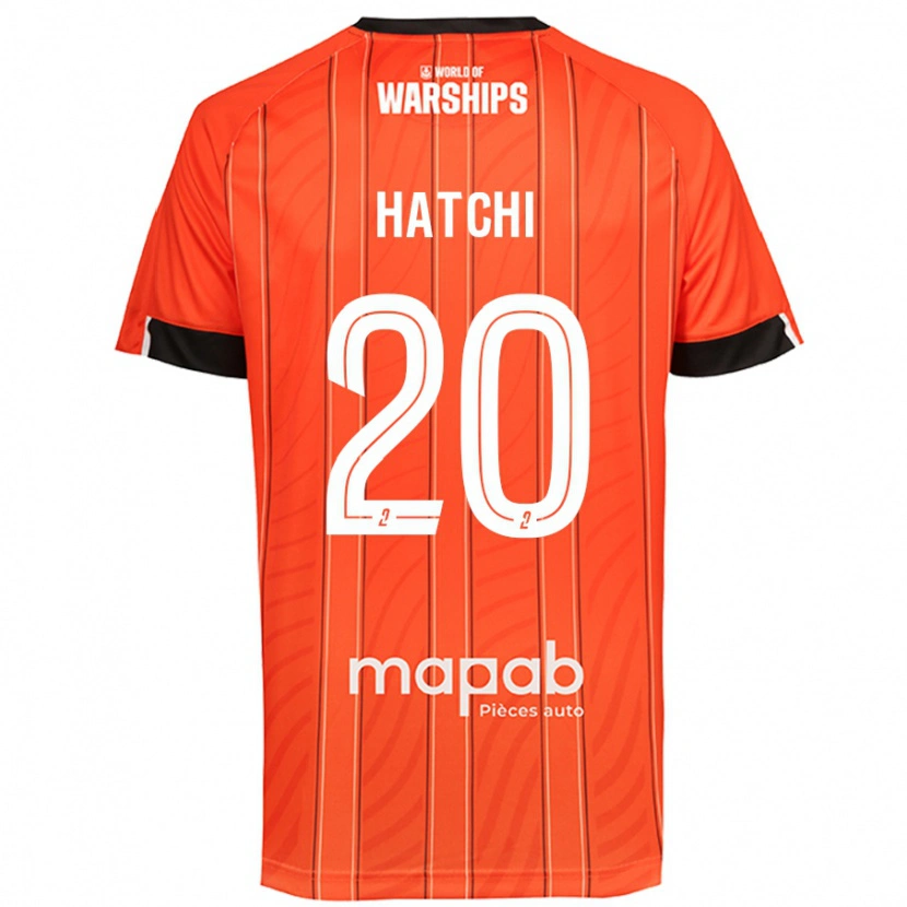Danxen Barn Jérémy Hatchi #20 Orange Hemmatröja Matchtröjor 2024/25 Tröjor T-Tröja