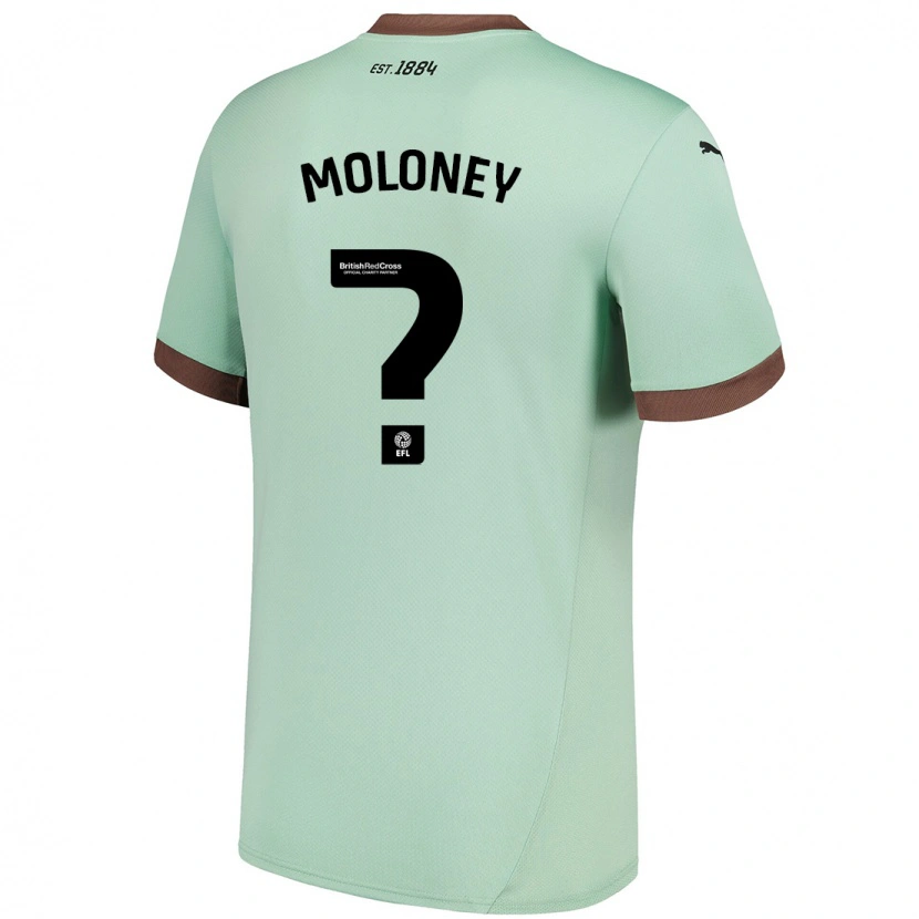 Danxen Barn Riley Moloney #0 Blek Grön Bortatröja Matchtröjor 2024/25 Tröjor T-Tröja