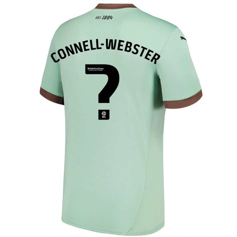 Danxen Barn Braidy Connell-Webster #0 Blek Grön Bortatröja Matchtröjor 2024/25 Tröjor T-Tröja