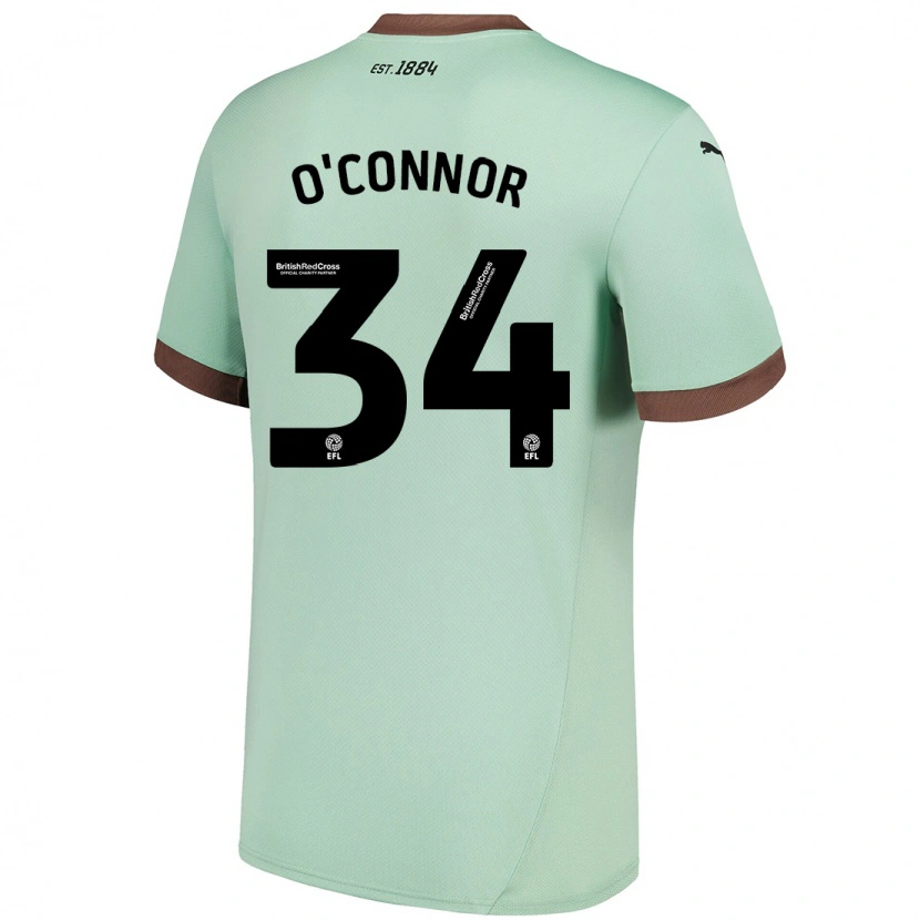 Danxen Barn Dolcie O'connor #34 Blek Grön Bortatröja Matchtröjor 2024/25 Tröjor T-Tröja