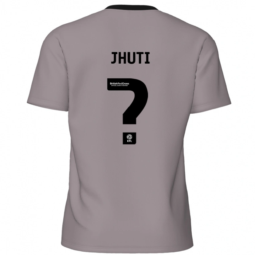 Danxen Barn Reece Jhuti #0 Grå Bortatröja Matchtröjor 2024/25 Tröjor T-Tröja