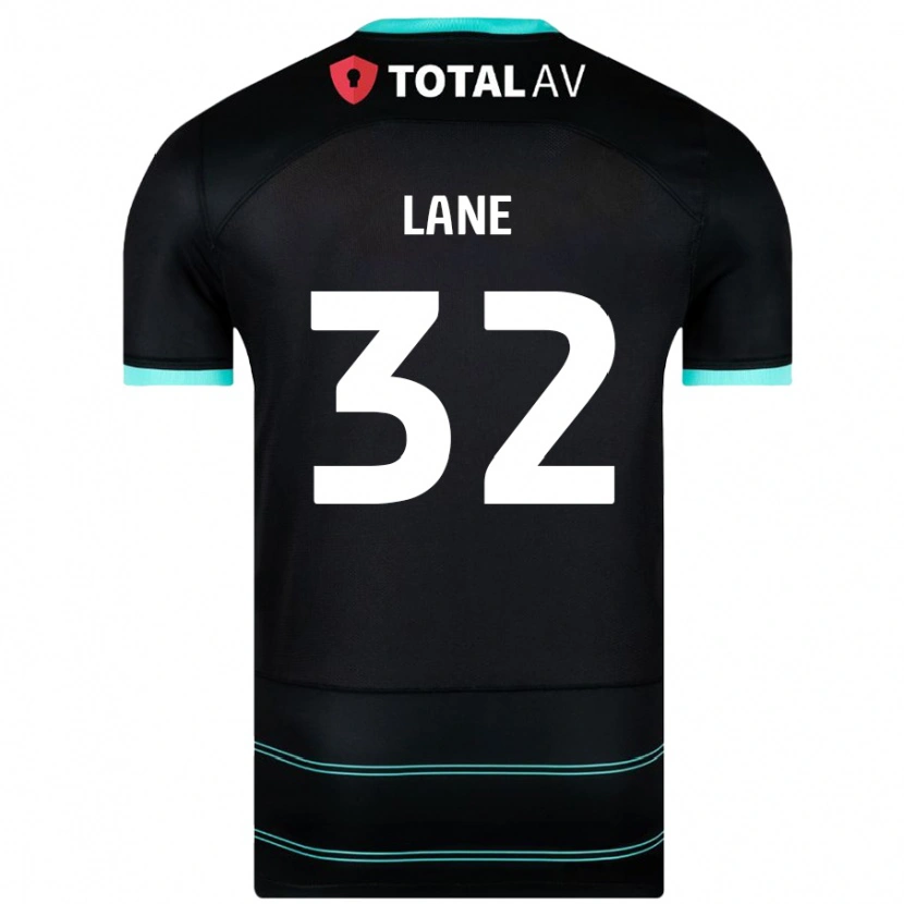 Danxen Barn Paddy Lane #32 Svart Bortatröja Matchtröjor 2024/25 Tröjor T-Tröja