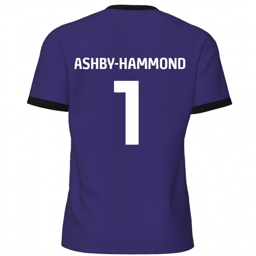 Danxen Barn Taye Ashby-Hammond #1 Purpur Bortatröja Matchtröjor 2024/25 Tröjor T-Tröja