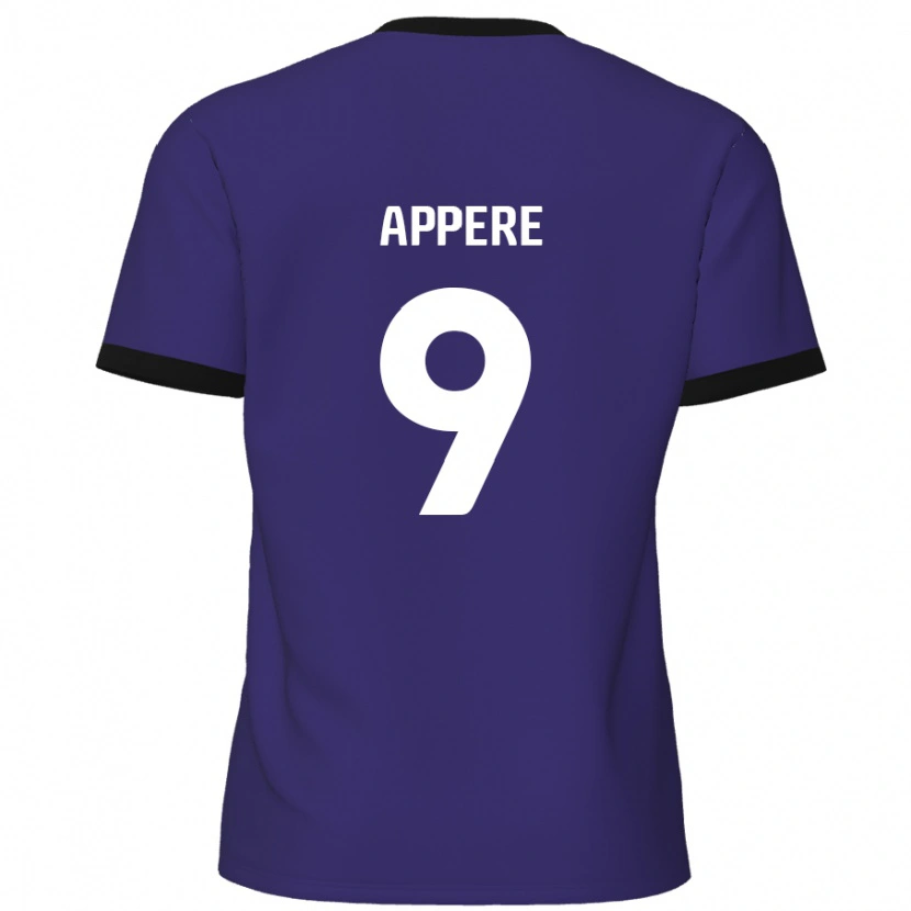 Danxen Barn Louis Appéré #9 Purpur Bortatröja Matchtröjor 2024/25 Tröjor T-Tröja