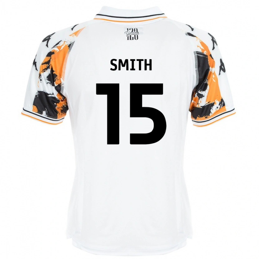 Danxen Barn Suey Smith #15 Vit Bortatröja Matchtröjor 2024/25 Tröjor T-Tröja