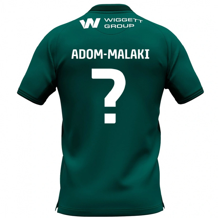 Danxen Barn Nino Adom-Malaki #0 Grön Bortatröja Matchtröjor 2024/25 Tröjor T-Tröja