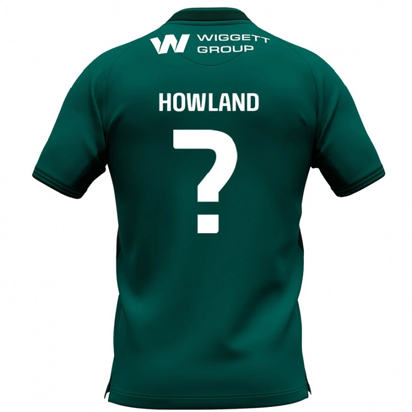 Danxen Barn Jack Howland #0 Grön Bortatröja Matchtröjor 2024/25 Tröjor T-Tröja