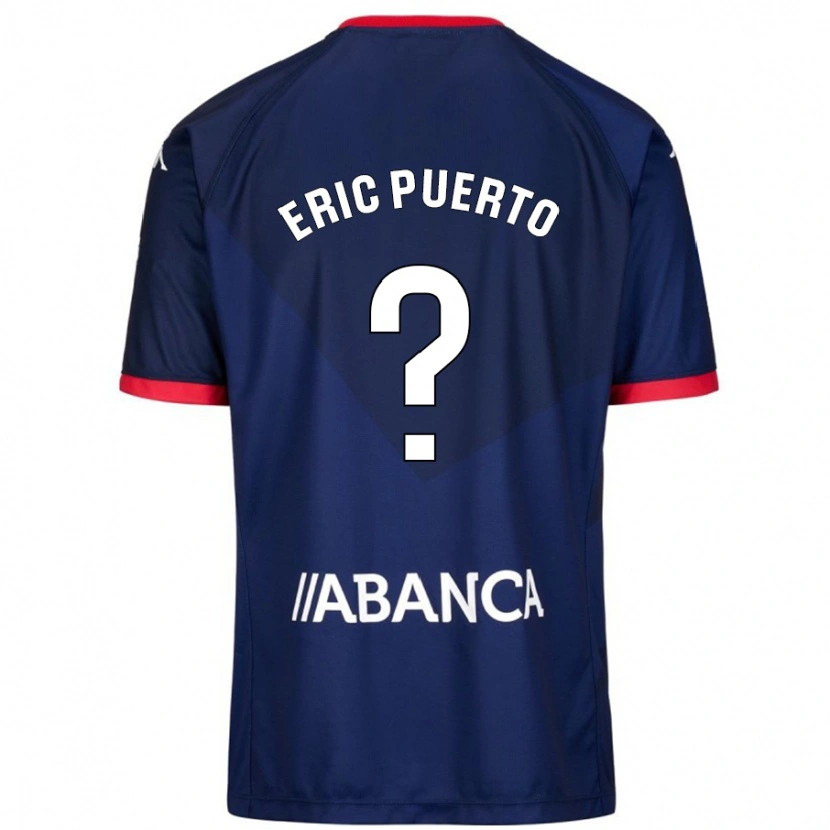 Danxen Barn Eric Puerto #13 Marinblå Bortatröja Matchtröjor 2024/25 Tröjor T-Tröja