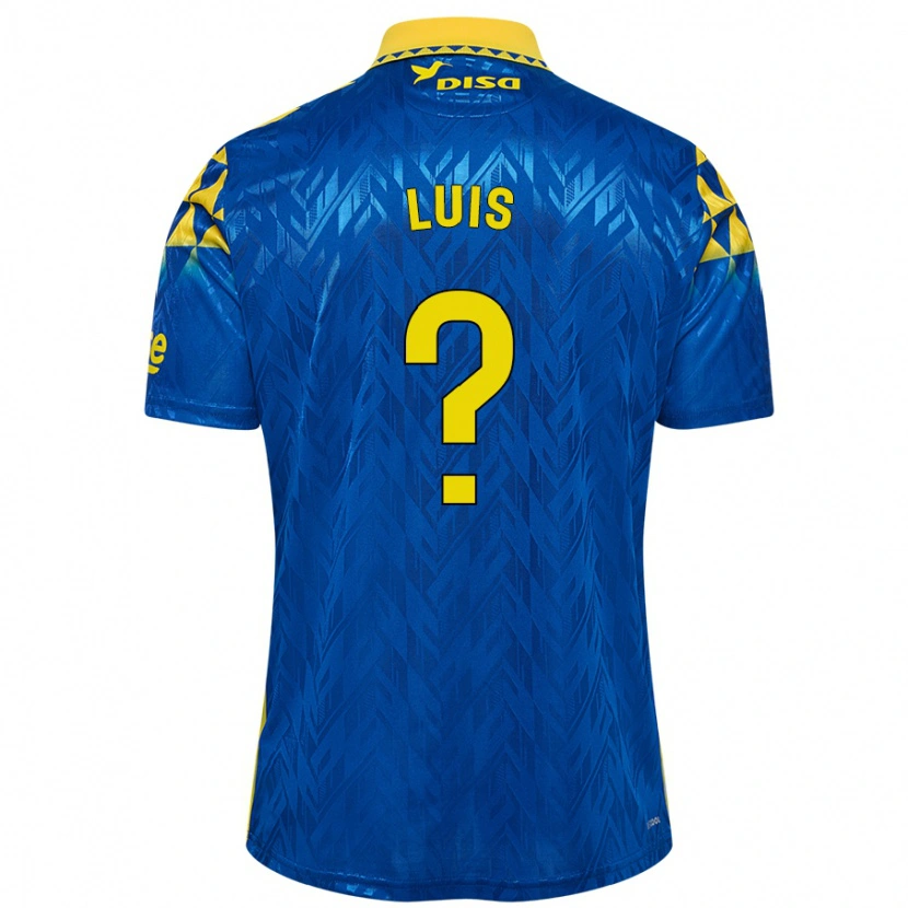 Danxen Barn Ryan Luis #0 Blå Gul Bortatröja Matchtröjor 2024/25 Tröjor T-Tröja