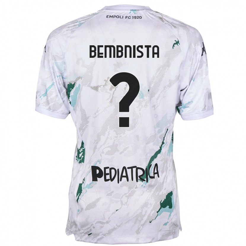 Danxen Barn Dawid Bembnista #0 Grå Bortatröja Matchtröjor 2024/25 Tröjor T-Tröja