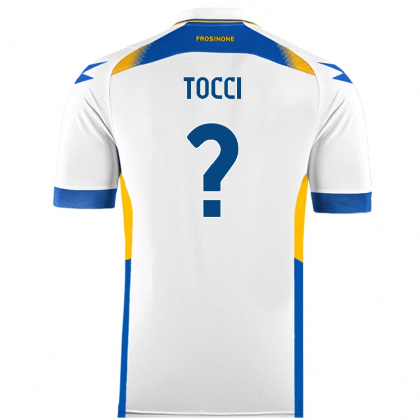 Danxen Barn Federico Tocci #0 Vit Bortatröja Matchtröjor 2024/25 Tröjor T-Tröja