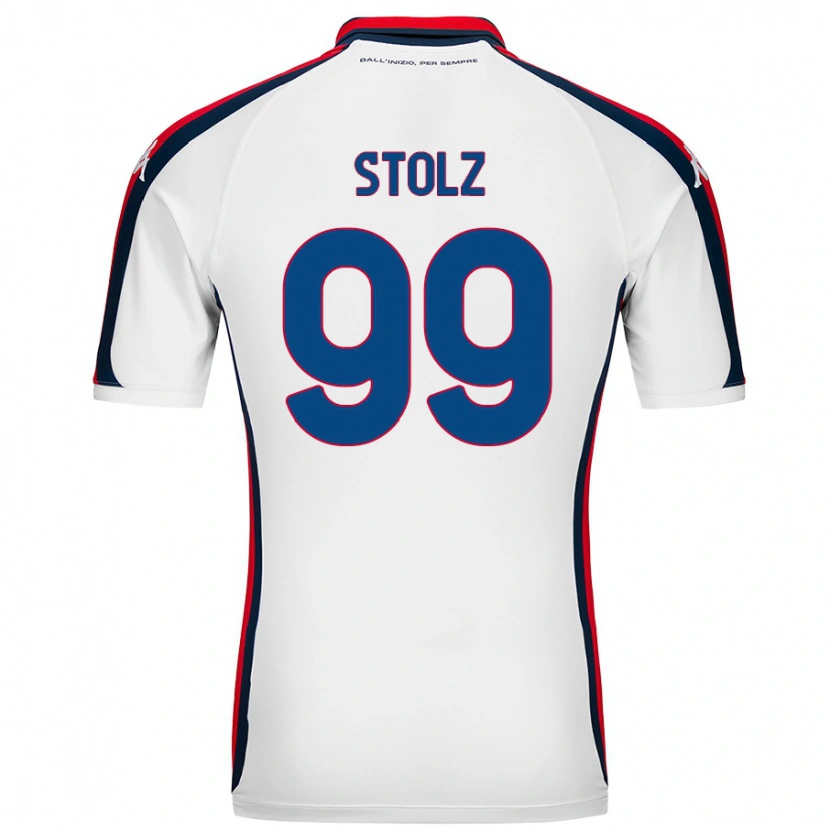 Danxen Barn Franz Stolz #99 Vit Bortatröja Matchtröjor 2024/25 Tröjor T-Tröja