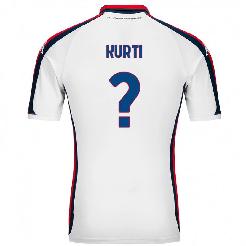 Danxen Barn Darli Kurti #0 Vit Bortatröja Matchtröjor 2024/25 Tröjor T-Tröja