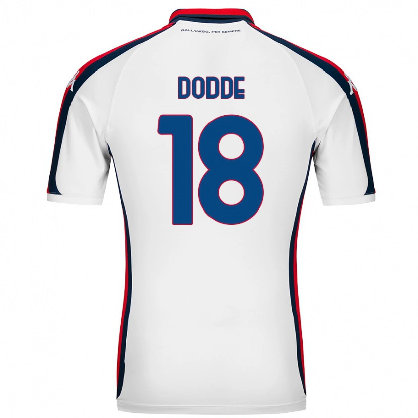 Danxen Barn Filippo Dodde #18 Vit Bortatröja Matchtröjor 2024/25 Tröjor T-Tröja